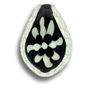 Forever-in-Glass Pendant – Black & White