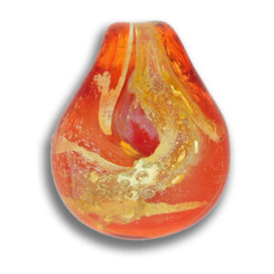 Forever-in-Glass Pendant – Coral
