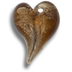 Forever-in-Glass Pendant – Honey Heart