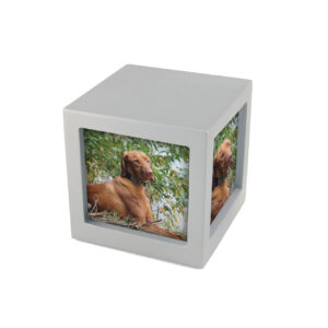 CMPC16-85 – MDF Photo Cube – Silver – Small