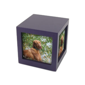 CMPC15-85 – MDF Photo Cube – Violet – Small