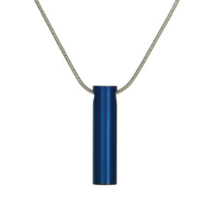 J8003 – Necklace – Cylinder – Blue