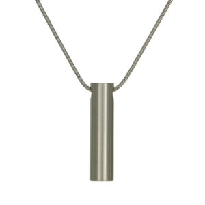 J8001 – Necklace – Cylinder – Pewter