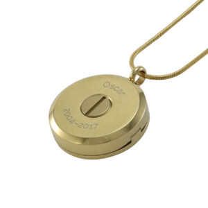J8030 – Necklace – Plain Classic – Bronze