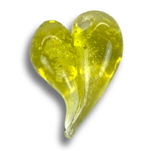 Forever-in-Glass Pendant – Sunshine Heart