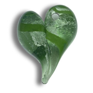 Forever-in-Glass Pendant – Tranquil Heart