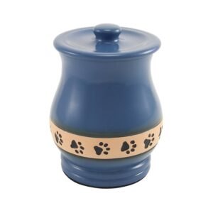 C433S – Blue Paw Prints Pet Urns – Small