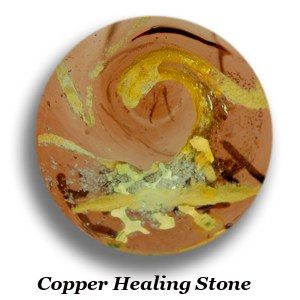 Forever-in-Glass-Healing Stone – Copper