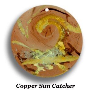 Forever-in-Glass-Sun Catcher – Copper – SC