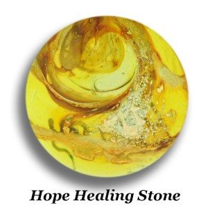 Forever-in-Glass-Healing Stone – Hope