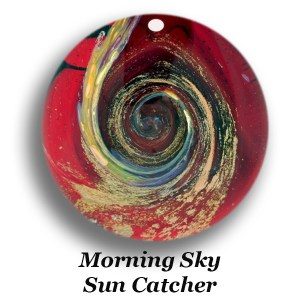 Forever-in-Glass-Sun Catcher – Morning Sky – SC