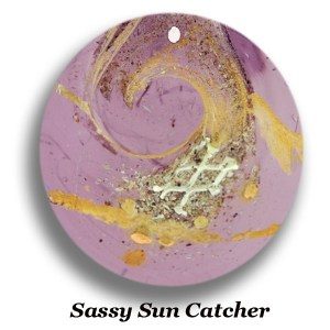 Forever-in-Glass-Sun Catcher – Sassy – SC