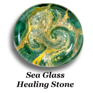 Forever-in-Glass  Healing Stone  Sea Glass